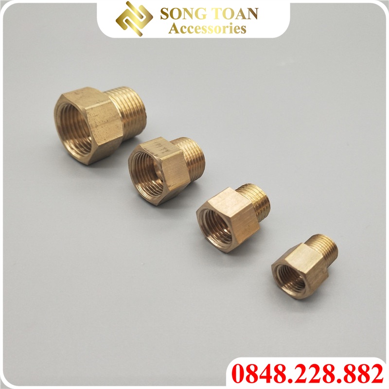 Nối Ren Trong Ren Ngoài & Lơ Thu & Sơ Mi - Đủ Các Size 9.6,13,17,21,27,34 - Đồng Thau