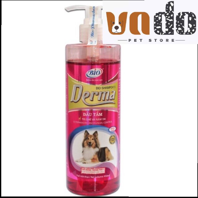 Sữa tắm viêm da chó mèo - Bio Derma 450ml
