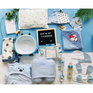 Combo Sơ Sinh Nous- Shop Mẹ Míp 89B dốc bệnh viện phụ sản HN 1kg