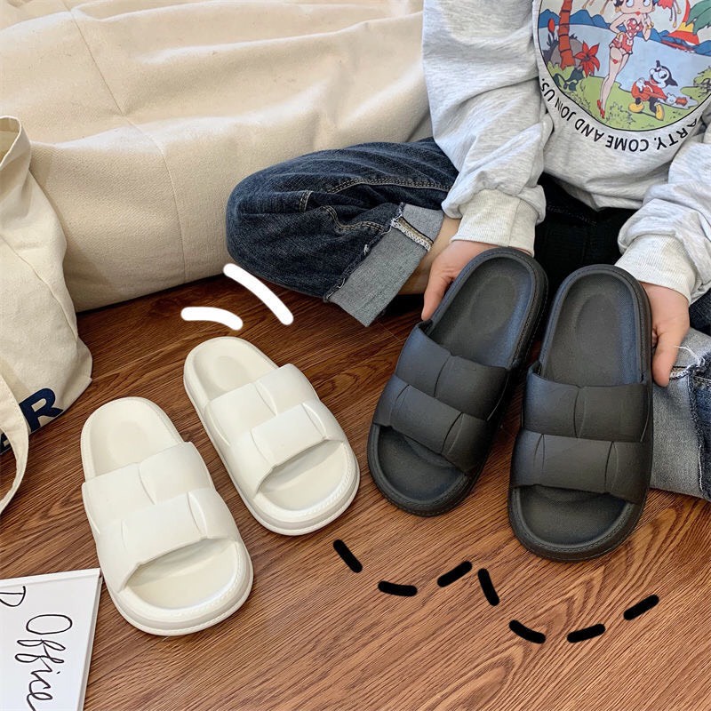 JY300-A0 Dép bánh mì đúc liền 5 màu sắc kiểu mới