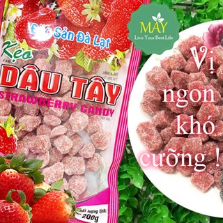 [FREESHIP XTRA] Kẹo dâu tây Đà Lạt 200gr 🍓🍓