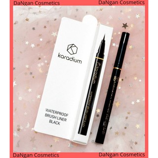 Bút Kẻ Mắt Nước Karadium Waterproof Brush Liner Black