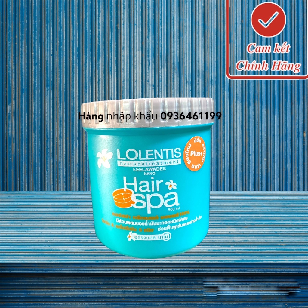 Kem Ủ Tóc Lolentis Hair Spa siêu mượt Thái Lan 500ml