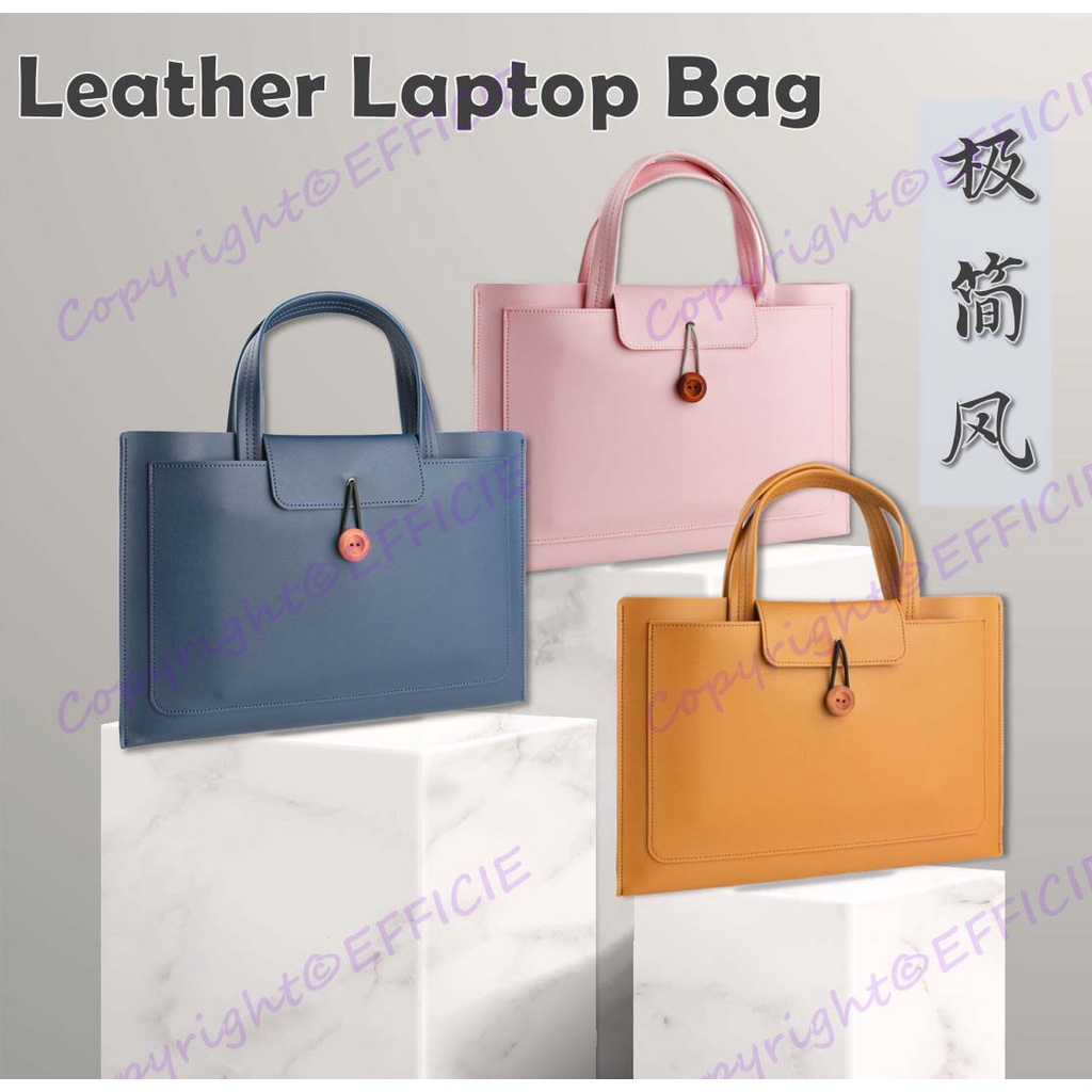 【Hàng có sẵn nhiều kiểu】 Túi đựng máy tính xách tay bằng da, Túi đựng máy tính xách tay MACBOOK, Túi xách máy tính, Túi đựng đồ kinh doanh（017）