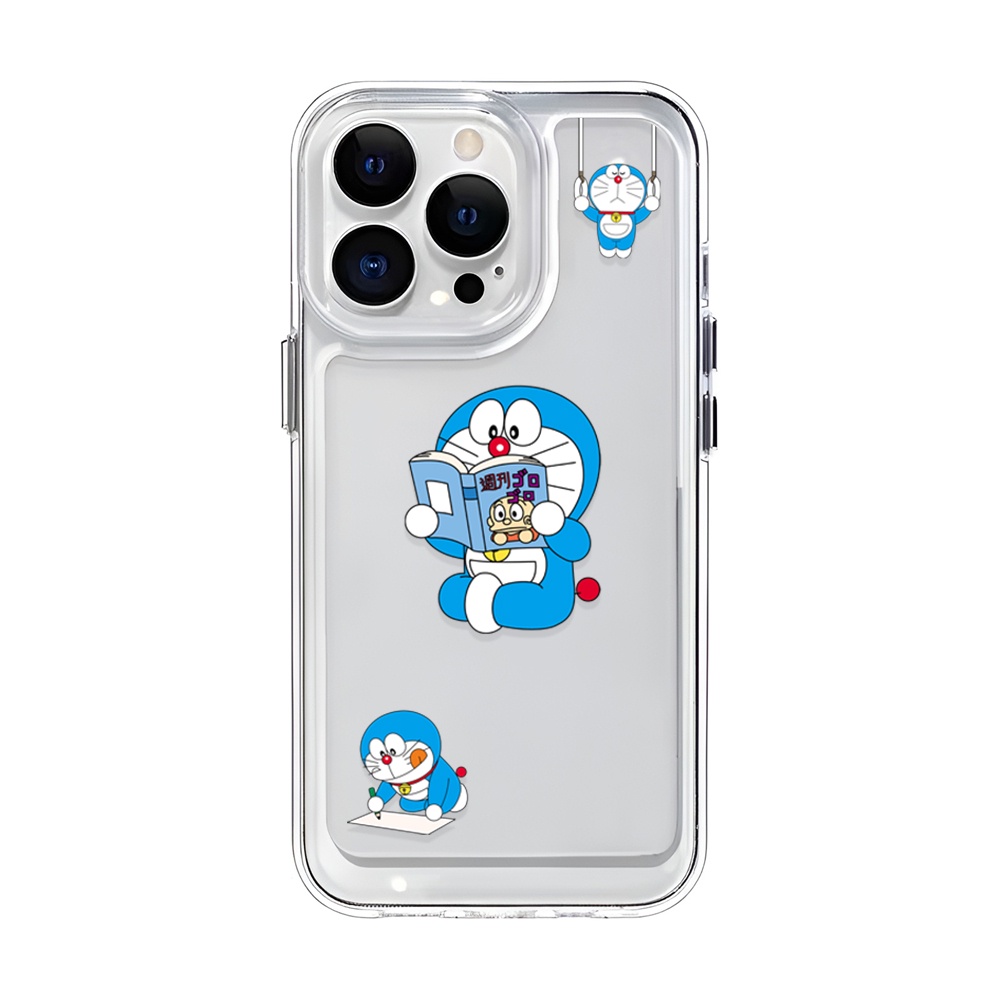 Ốp Điện Thoại Hình Doraemon Cho iphone 14ProMax 14Plus 13 11 12 7Plus X XR XS Max