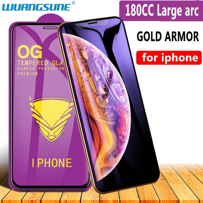 Kính cường lực bảo vệ màn hình thích hợp cho Iphone 12 Mini 5 Se2020 6 6s 7 8+ X R Xs 11 12 Pro Max