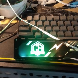 Giá đỡ VGA LED Digital đồng bộ Hub Coolmoon (GPU Bracket)