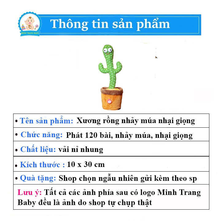  Cây xương rồng nhảy múa vui nhộn phát 120 bài hát nhạc nhại được giọng nói