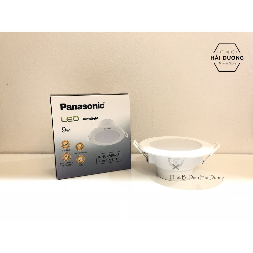 Đèn Panasonic LED Downlight âm trần 9w NNNC7596488 Trắng - NNNC7581488 Vàng