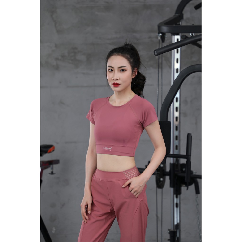 Áo Bra Croptop FREESHIP DK-062 Áo Thể Thao Nữ Phông Ngắn Khoe Vòng 2 Gợi Cảm