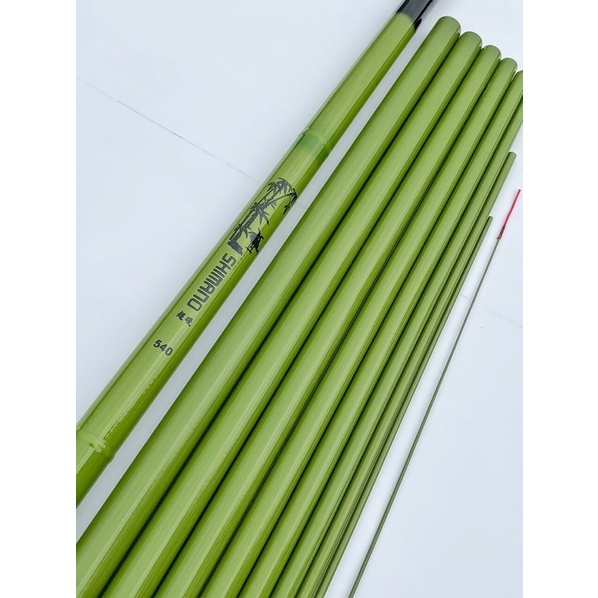 Cần câu tay trúc xanh 3H, thu gọn 75cm