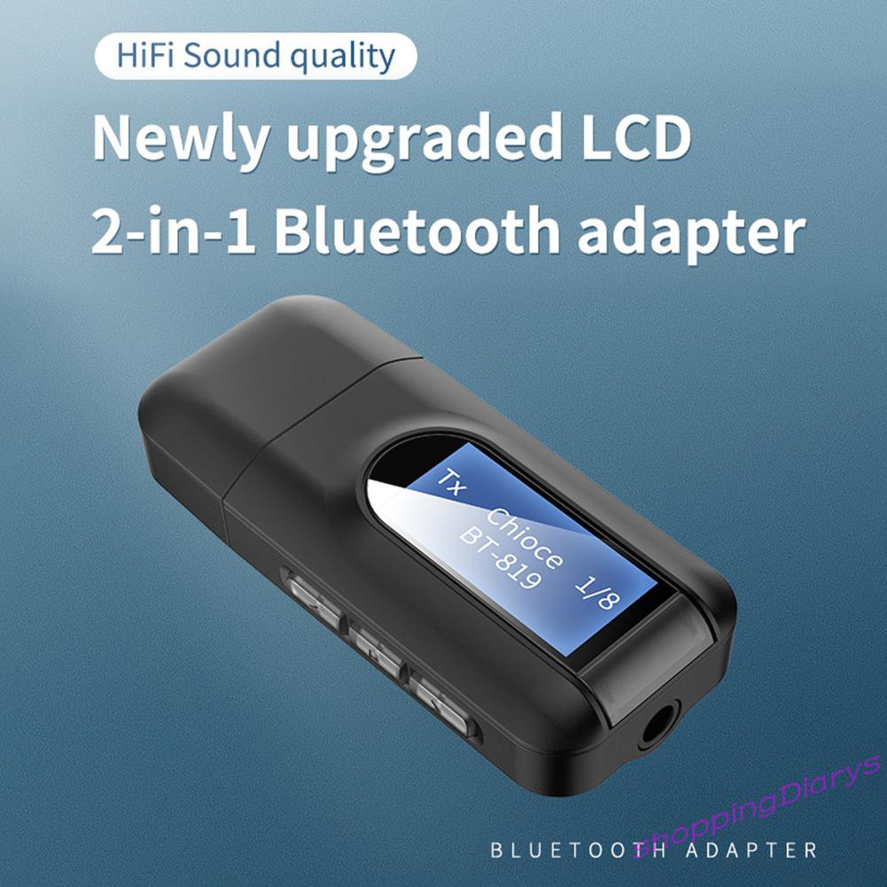 Bộ Thu Phát Âm Thanh Sh Lcd Usb Bluetooth 5.0 Không Dây Jack 3.5mm | BigBuy360 - bigbuy360.vn