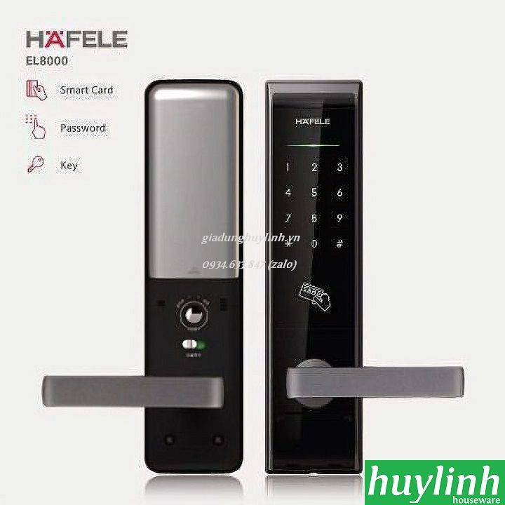 Khóa điện tử Hafele EL8000-TC - 912.05.359 - Hàn quốc