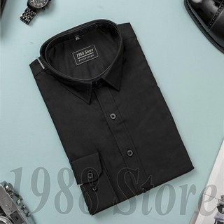 Áo sơ mi nam dài tay SD-08 (Màu đen)