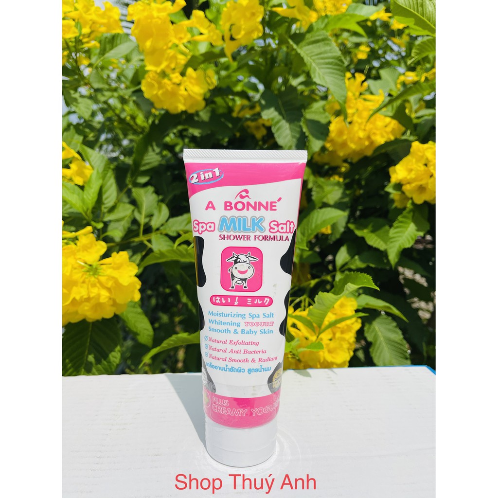 Muối tắm sữa spa A Bonne Formula tuýp 350g