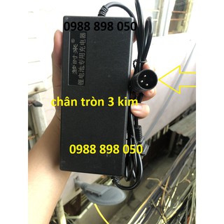 bộ sạc xe điện 29.4v pin lithium 24v chân tròn 3 kim hàng tốt
