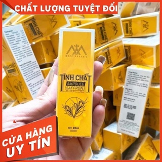 Tinh chất dưỡng da dna Cá Hồi Ampoule Saffron - MeeA Organic