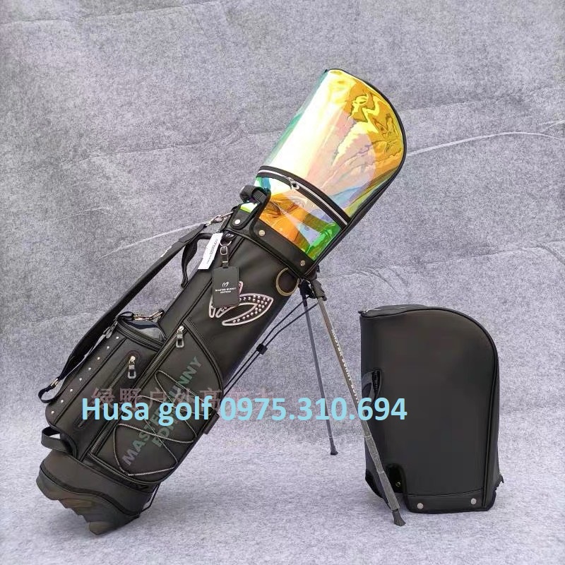 Túi gậy golf Master_bunny sang trọng tiện lợi,có 2 nắp túi gậy có thể thay đổi được.