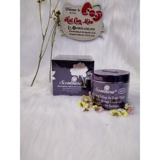 Dưỡng trắng da cao cấp scentbara tím 300g