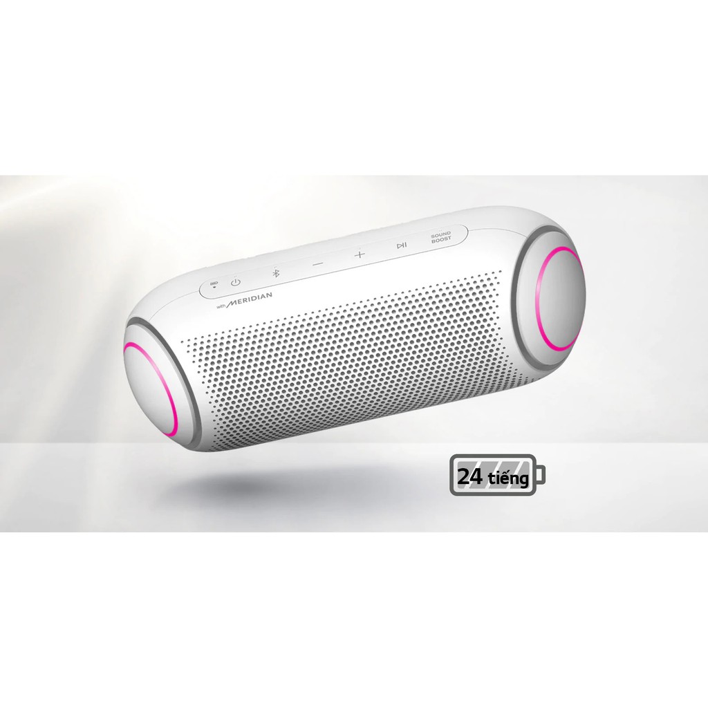 [Mã 151ELSALE hoàn 7% đơn 300K] Loa Xboom Bluetooth LG PL7 Màu trắng 100% BH Chính Hãng