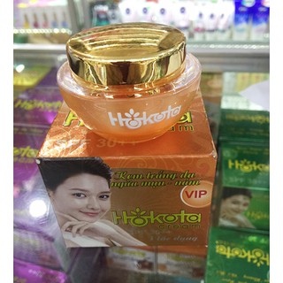Kem trắng da hokota ngừa mụn nám 15g