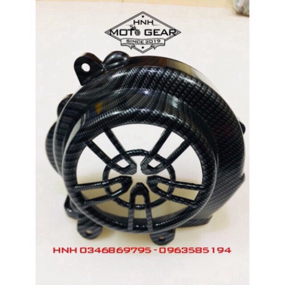 Ốp Carbon Cho Honda Vision Chính Hãng Artista Bộ 6 Món