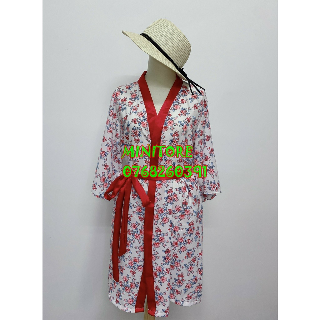 [DƯỚI 60KG] ÁO KHOÁC KIMONO, ÁO CHOÀNG VOAN HOA KÈM QUẦN SEXY GỢI CẢM,CHẤT VOAN MỎNG MÁT GỢI CẢM HÀNG XƯỞNG NHÀ MAY ĐẸP