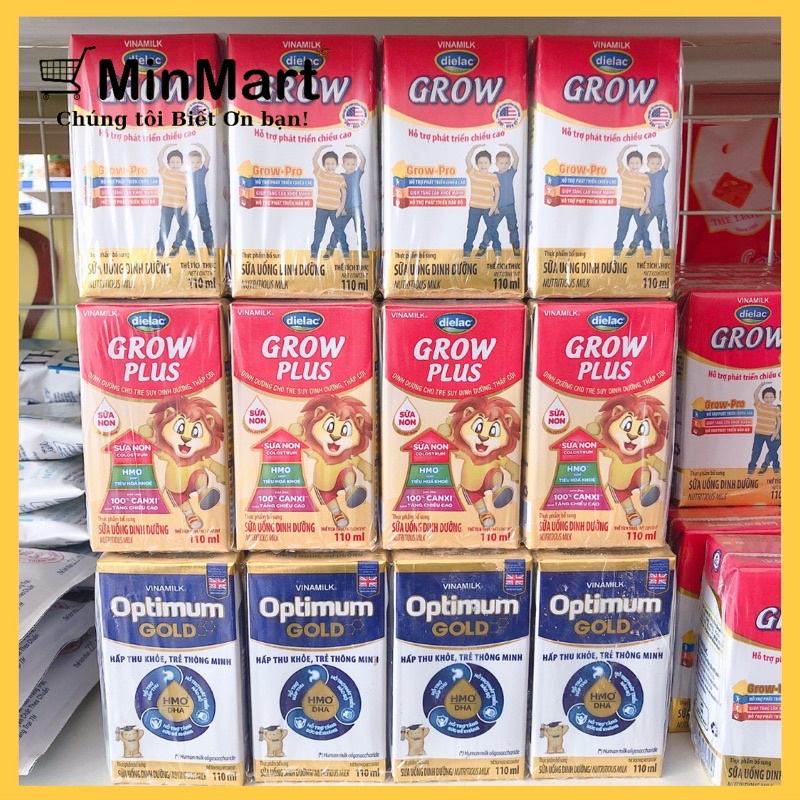 Sữa Bột Pha Sẵn Optimum - Grow - Grow Plus 110ml MinMart