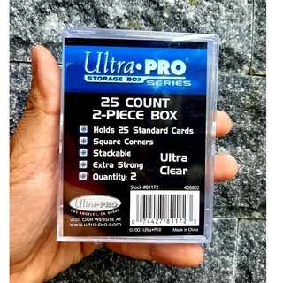 [ ĐỖ LẠC SHOP ] 01 Hộp bảo vệ thẻ bài cao cấp ULTRA PRO chứa 25 card Chính Hãng - HÀNG CÓ SẲN