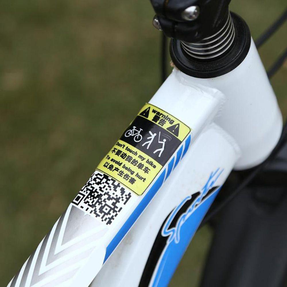 Miếng Dán Phản Quang Họa Tiết Chữ Don't Touch My Bike Cảnh Báo Cho Xe Đạp Leo Núi