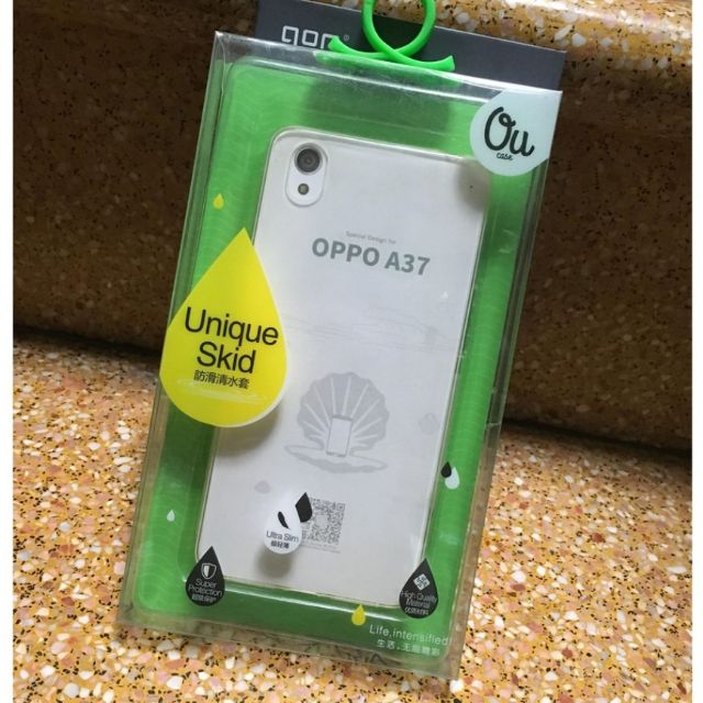 Ốp lưng oppo A37 dẻo trong suốt Ou Case vu Case chính hãng