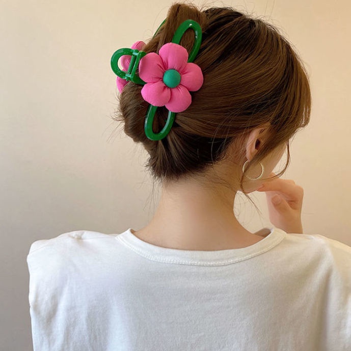 Kẹp Tóc Hoa Hồng Phong Cách Mới Mùa Hè Cho Bé Gái