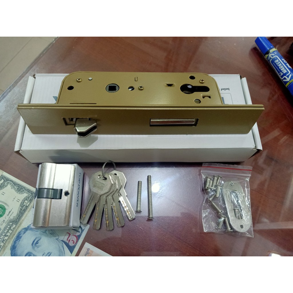 Khóa cửa sắt Kéo Top - An Toàn - BH 24 tháng
