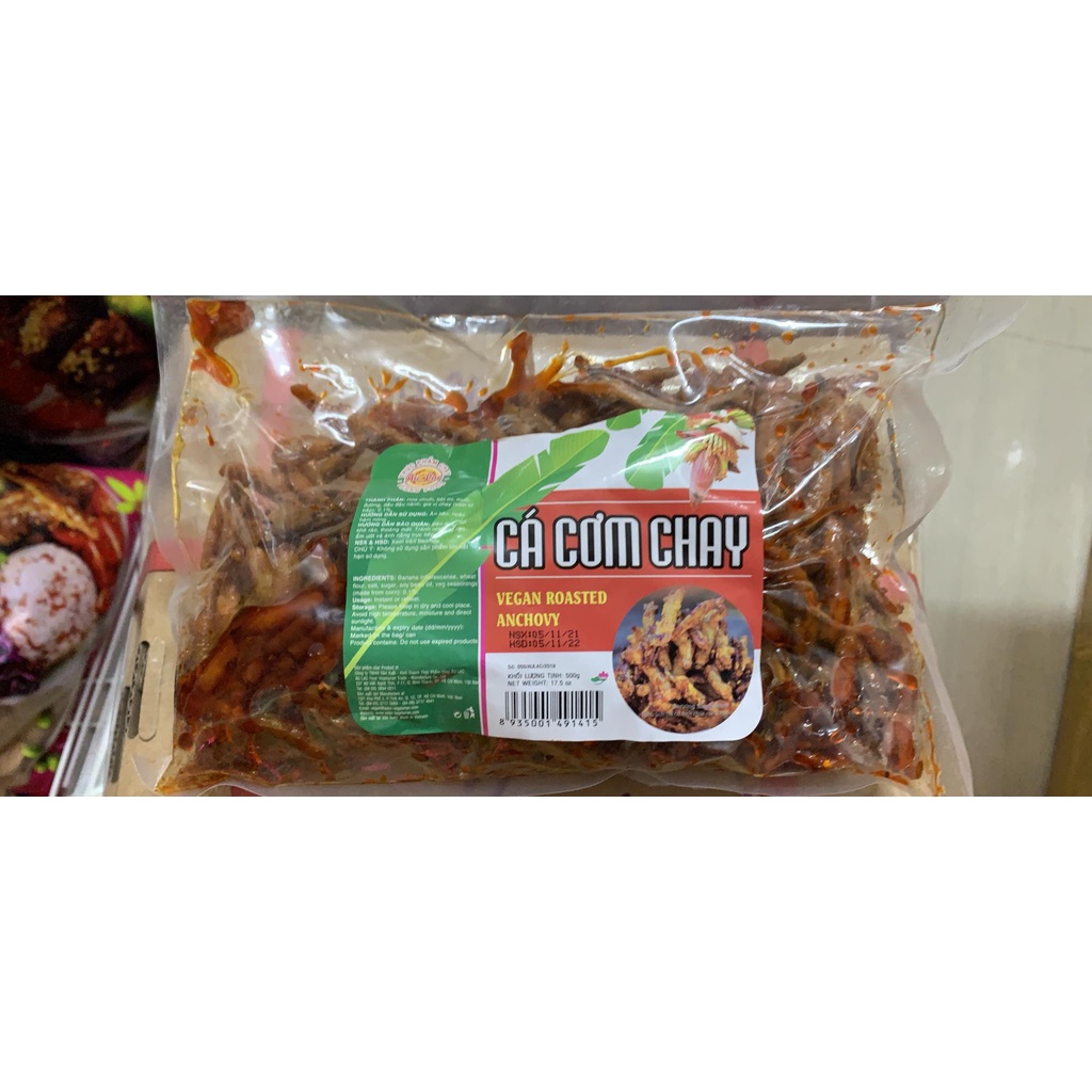 Cá Cơm Kho Chay - Bịch 500g | BigBuy360 - bigbuy360.vn