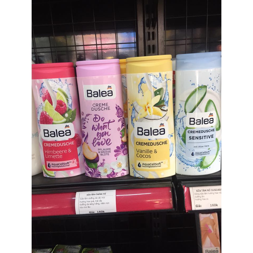 sữa tắm Balea Đức