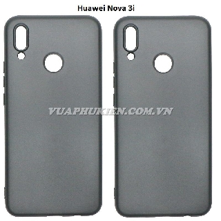 Ốp lưng silicone dẻo màu đen cho huawei nova 3i, nova 3e, nova 3, nova 2i, honor play, honor 8a, honor 8x, honor 7x