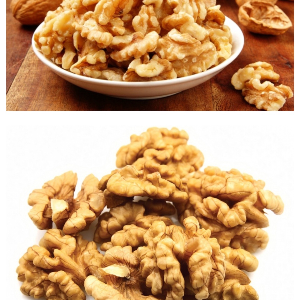 Nhân hạt óc chó Vàng (500gram). Nhập khẩu: Mỹ. Tốt cho bà bầu, trẻ nhỏ. Hạt
