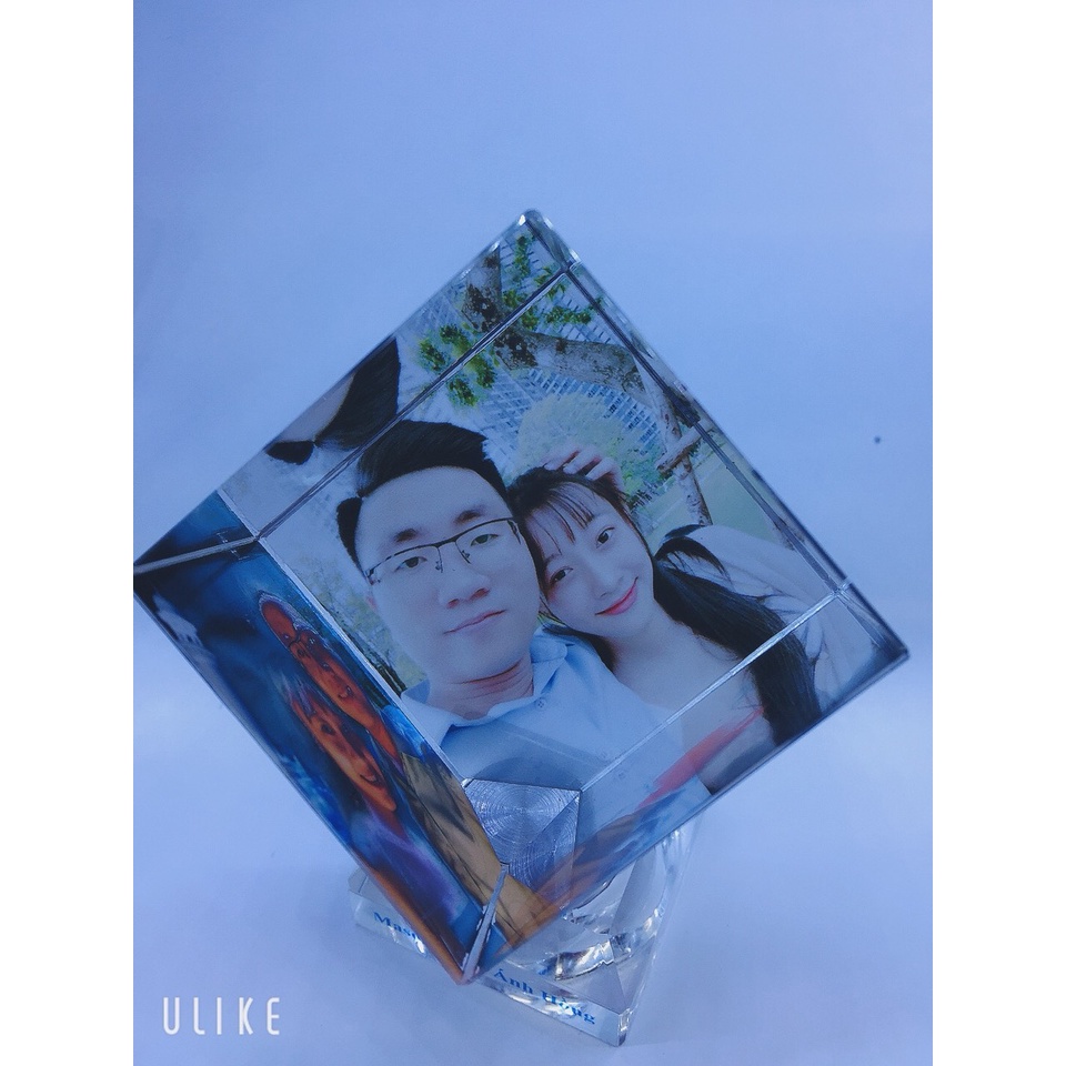 Pha lê lập phương in hình