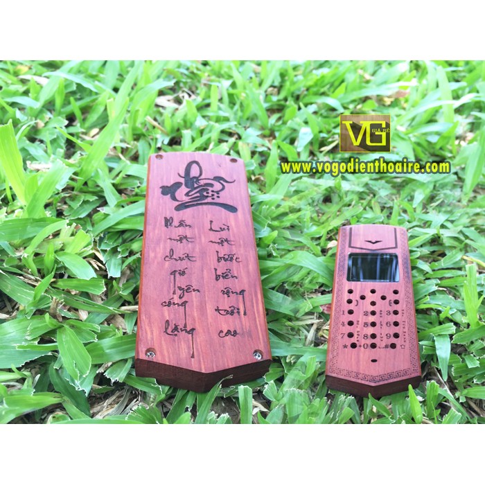 Vỏ gỗ điện thoại 1280,1202 - Vỏ gỗ chữ nhẫn
