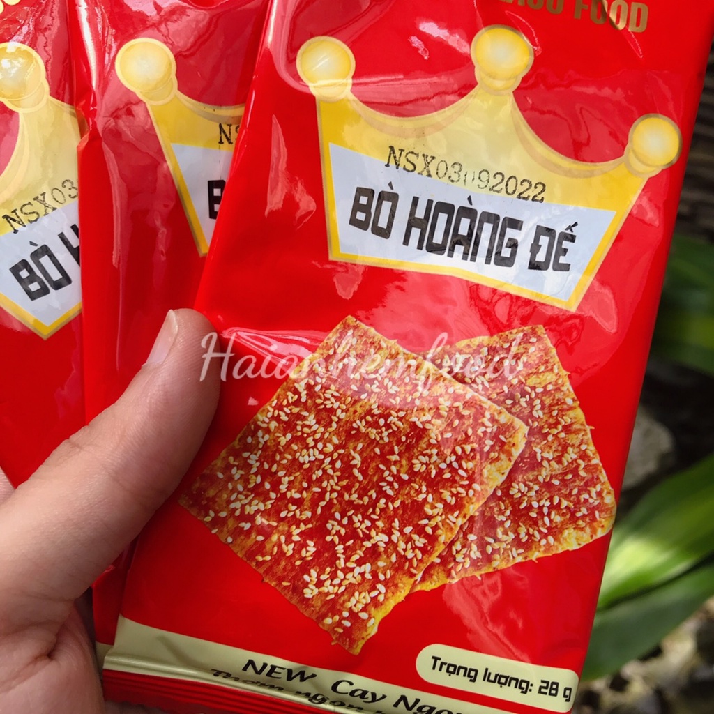 Gói snack Bò Hoàng Đế (25g)