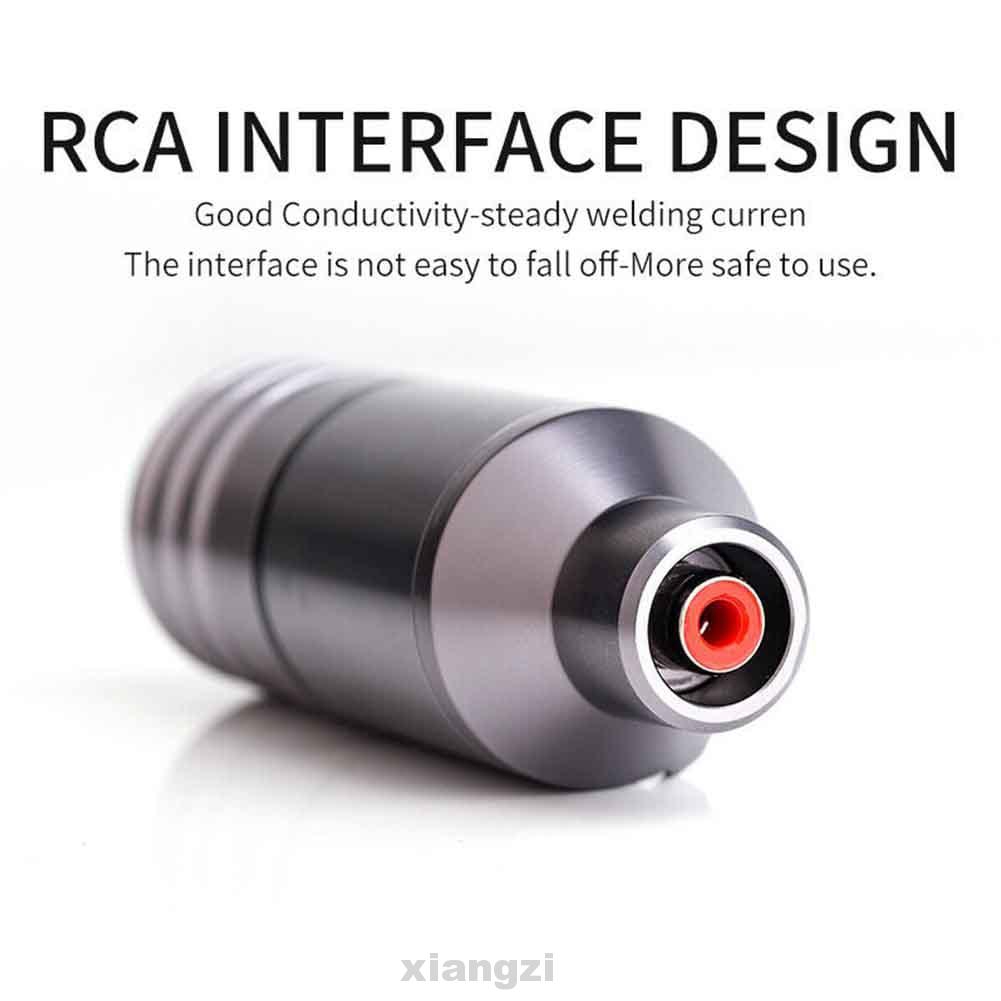 [Hàng mới về] Bút xăm bằng nhôm hàng không thiết kế có dây kèm động cơ không gây tiếng ồn chuyên nghiệp | BigBuy360 - bigbuy360.vn