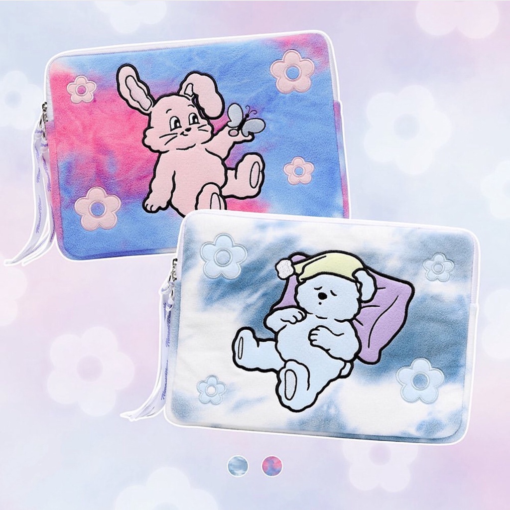 Túi đựng laptop 11/13/15 inch in hình chú thỏ dễ thương