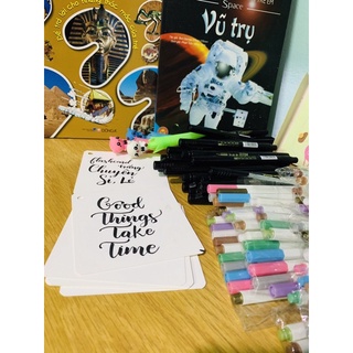 Bút Lông Dạ luyện viết thư pháp hán tự, calligraphy, kanji - có thể bơm thêm mực