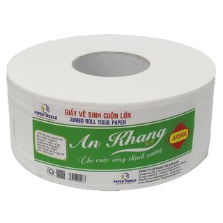 Giấy vệ sinh cuộn lớn 900g (dày, mịn, dai)