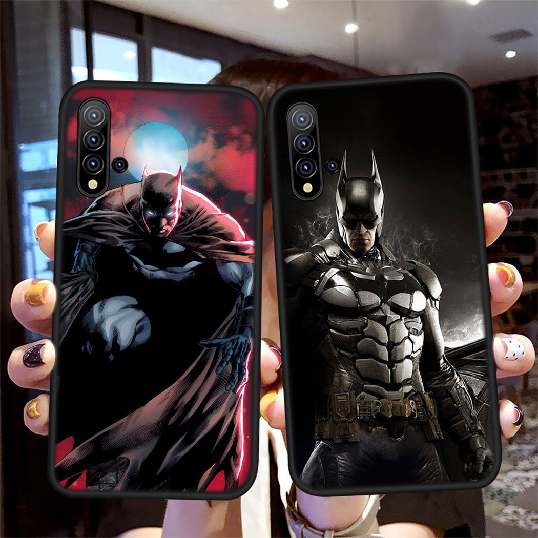 Ốp Điện Thoại Silicon Mềm Hình Batman Xy15 Cho Xiaomi Redmi Note 5 6 7 Pro 9t