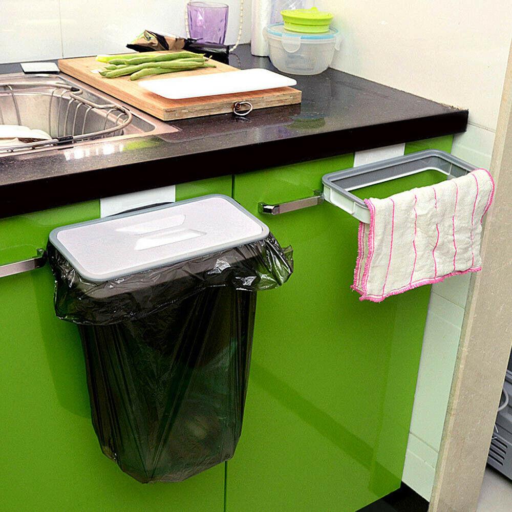 LAKAMIER Giá Đỡ Túi Đựng Rác Bằng Nhựa Tiện Lợi Dành Cho Nhà Bếp