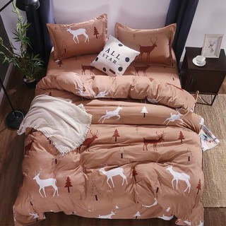 Bộ Chăn Ga Gối Cotton Poly Nhập Khẩu