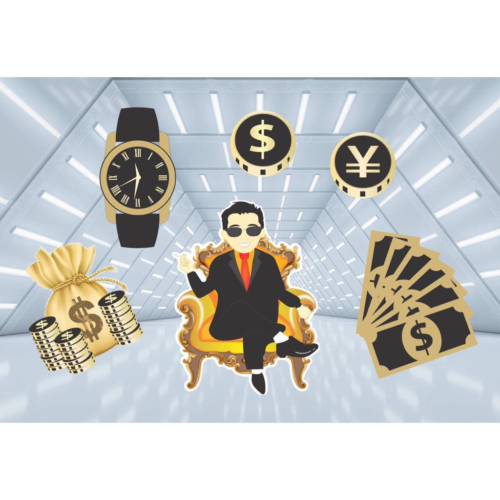 10 Set Thẻ Giấy Tỷ Phú CT - Q1394