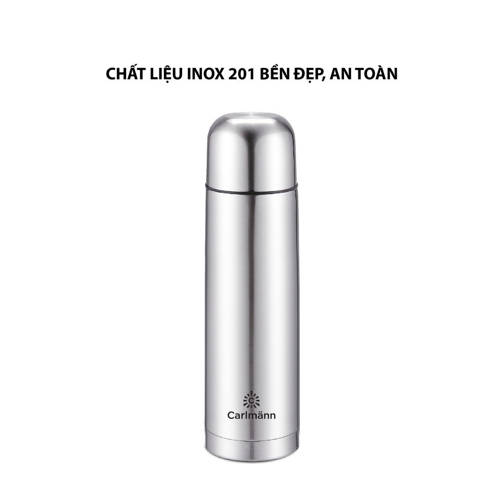 Bình giữ nhiệt inox Carlmann 500ml - BES523