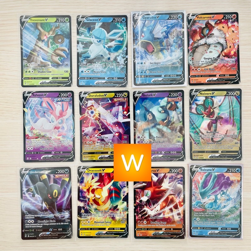 Thẻ Pokemon V Tiếng Anh - Evolving Skies Chính hãng